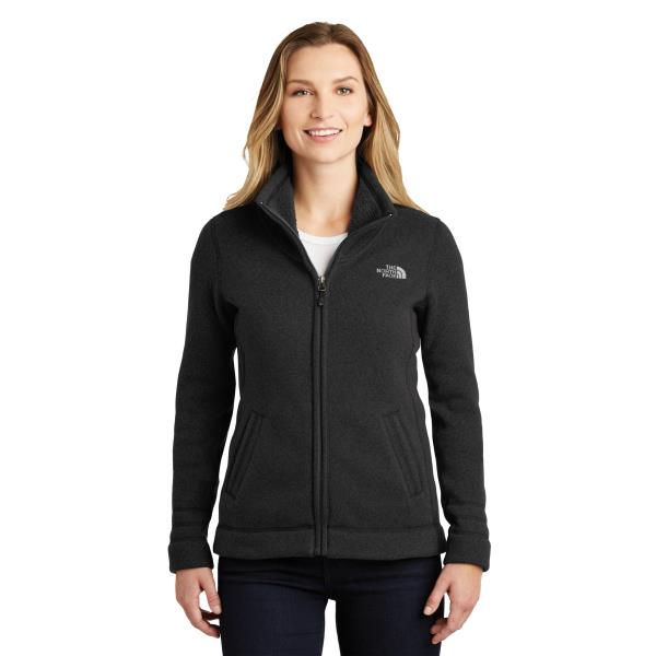 Ladies Sweater Fleece Jacket