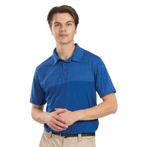 Shadow Tonal Heather Polo