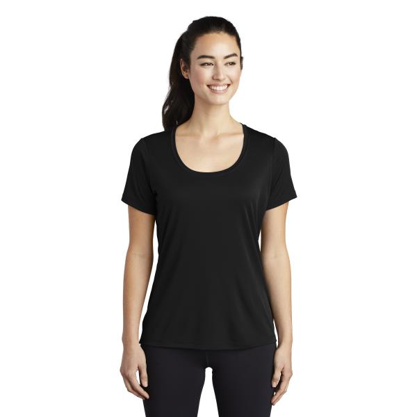 Ladies Posi-UV Pro Scoop Neck Tee