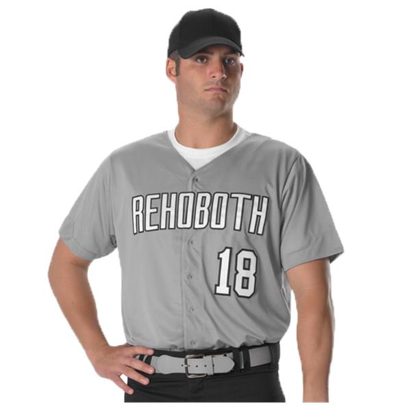 Full Button Lightweight Baseball Jersey