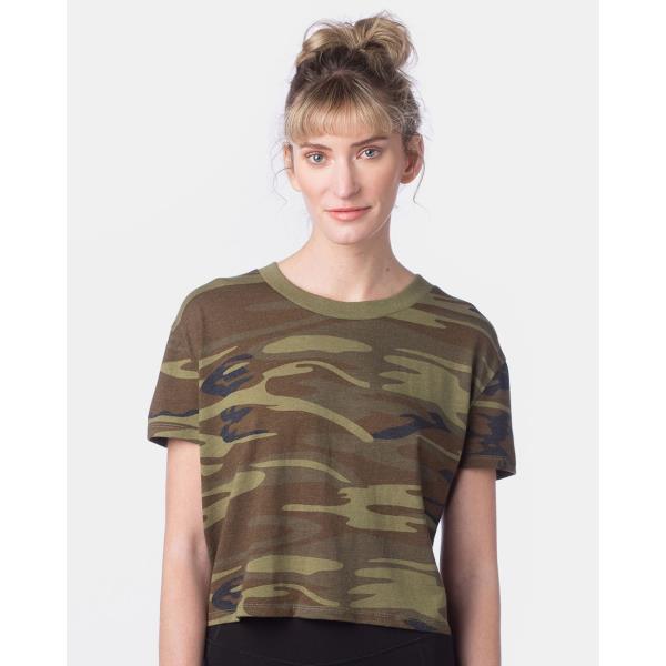 Womenâ€™s Vintage Jersey Headliner Crop Tee