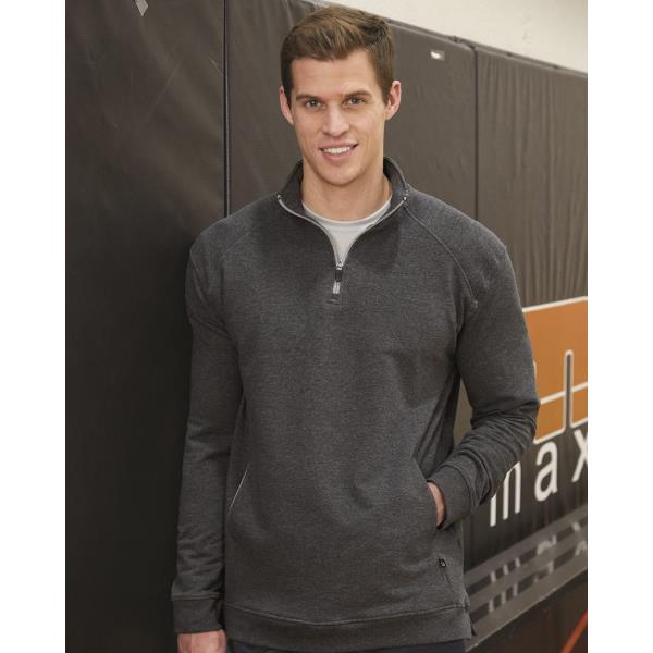 FitFlex French Terry Quarter-Zip Sweatshirt