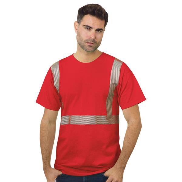 USA-Made Hi-Visibility Comfort Trim T-Shirt