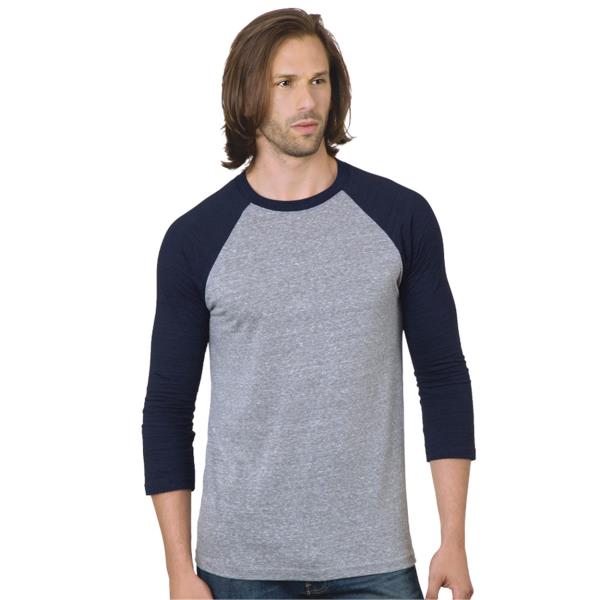 Triblend Three-Quarter Sleeve Raglan T-Shirt