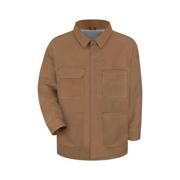 Brown Duck Lineman's Coat - EXCEL FRÂ® ComforTouchÂ® - Long Sizes