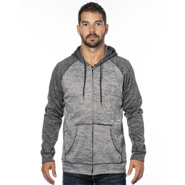 Performance Raglan Full-Zip Sweatshirt