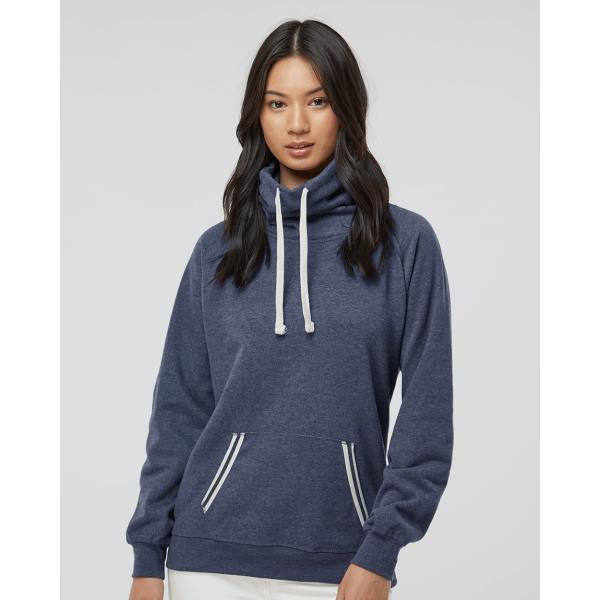 Womenâ€™s Relay Cowl Neck Sweatshirt