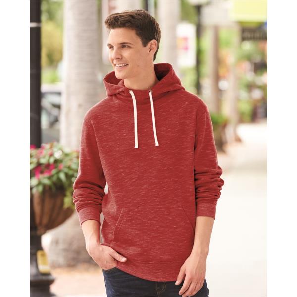 MÃ©lange Fleece Hooded Sweatshirt