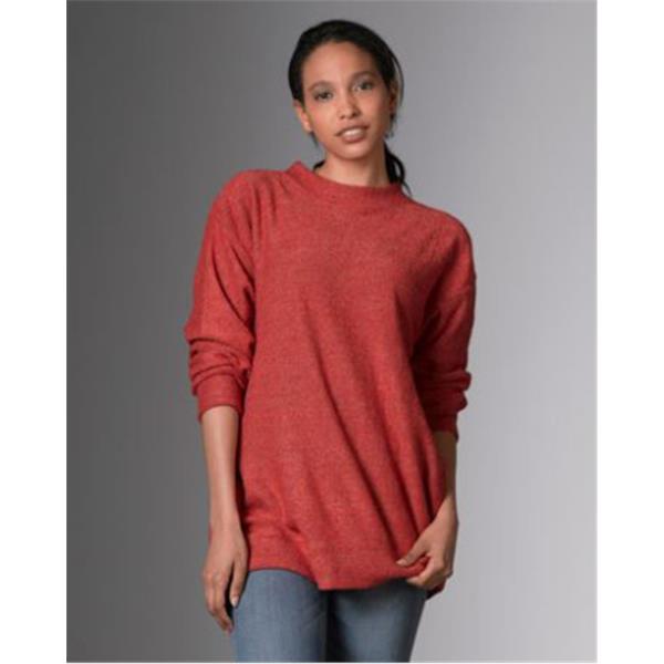 Women's Terry Mock Neck Pullover