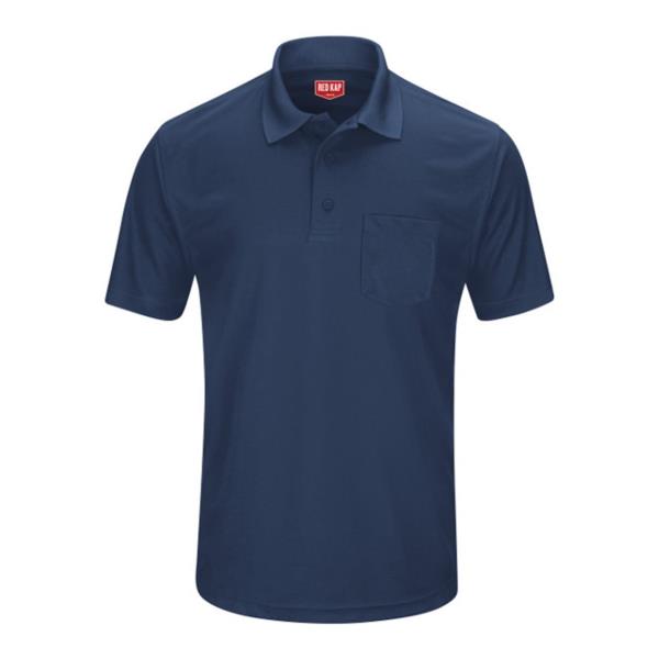 Short Sleeve Performance Knit Pocket Polo