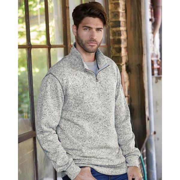 Vintage Sweaterfleece Quarter-Zip Sweatshirt