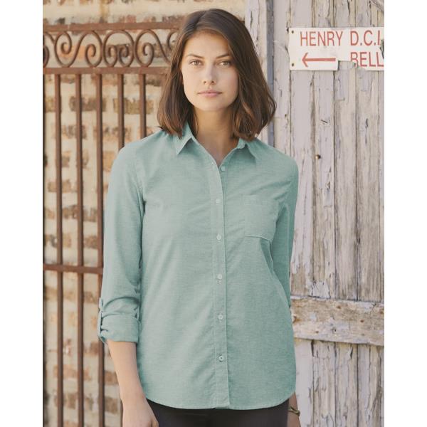 Women’s Vintage Stretch Brushed Oxford Shirt