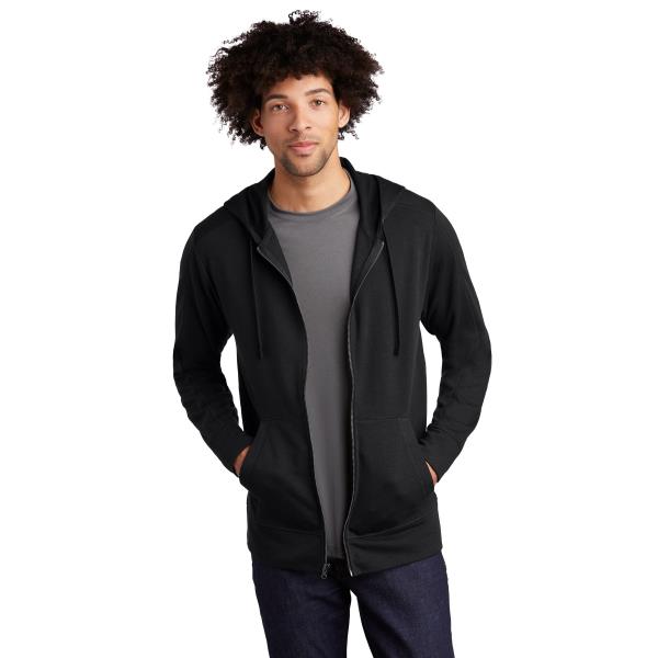 PosiCharge  Tri-Blend Wicking Fleece Full-Zip Hooded Jacket