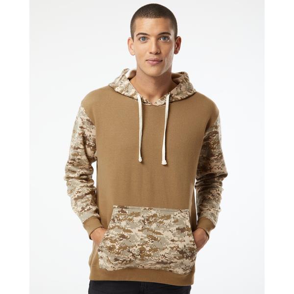 Fashion Camo Hooded Sweatshirt