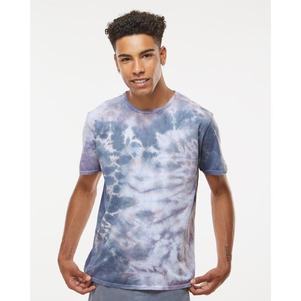 LaMer Over-Dyed Crinkle Tie-Dyed T-Shirt