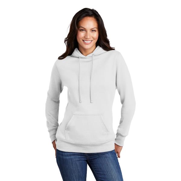 Ladies Core Fleece Pullover Hooded Sweatshirt