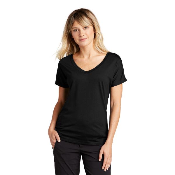 Ladies PosiCharge  Tri-Blend Wicking Dolman Tee