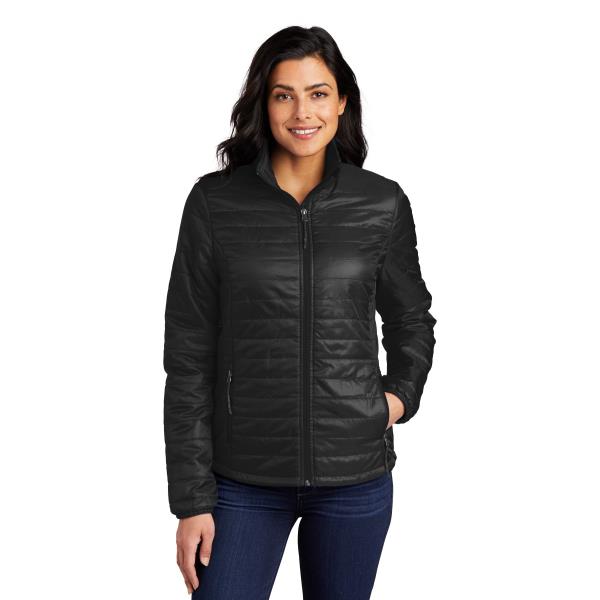 Ladies Packable Puffy Jacket