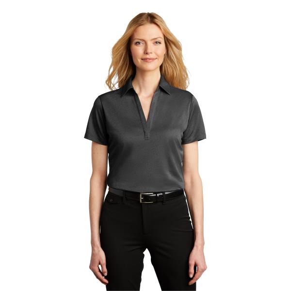Ladies Heathered Silk Touch  Performance Polo