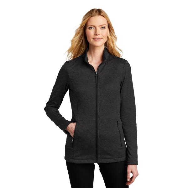 Ladies Collective Striated Fleece Jacket