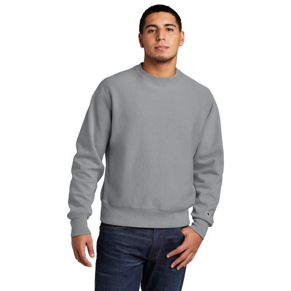 Reverse Weave  Garment-Dyed Crewneck Sweatshirt