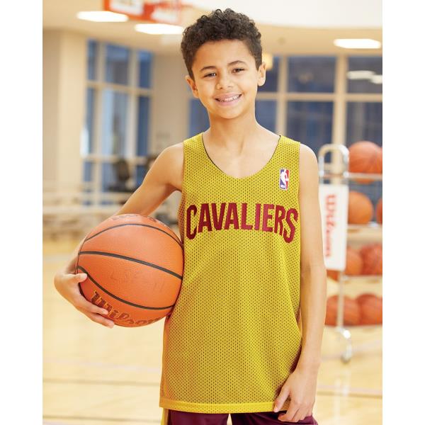 Youth NBA Logo'd Reversible Jersey