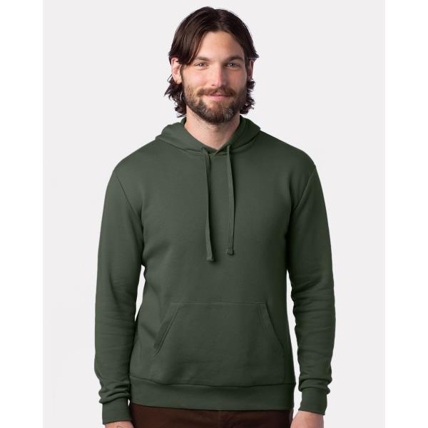 Eco-Cozy Fleece Pullover Hoodie