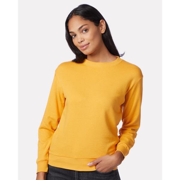 Women's Eco-Washed Terry Throwback Pullover