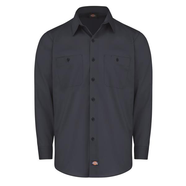 Industrial Worktech Ventilated Long Sleeve Work Shirt - Long Sizes