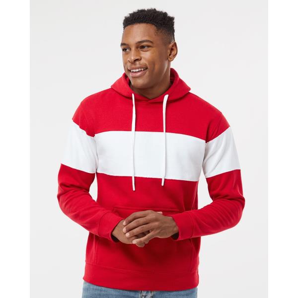 Varsity Fleece Colorblocked Hooded Sweatshirt