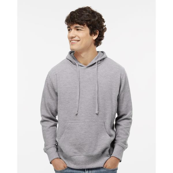 Ripple Fleece Hooded Sweatshirt