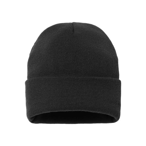 Jersey Lined 12" Cuffed Beanie