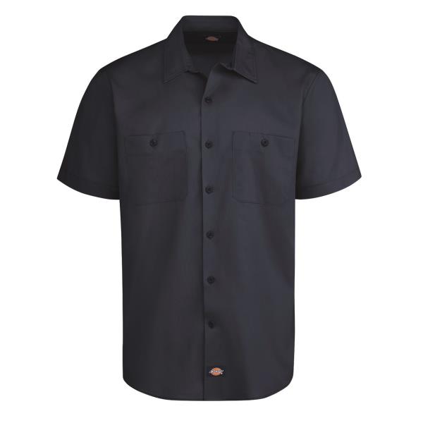 Industrial Worktech Ventilated Short Sleeve Work Shirt - Long Sizes