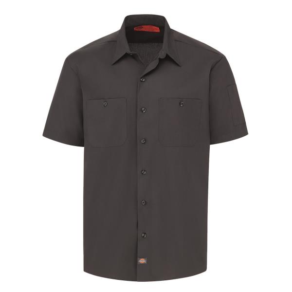 Solid Ripstop Short Sleeve Shirt - Long Sizes