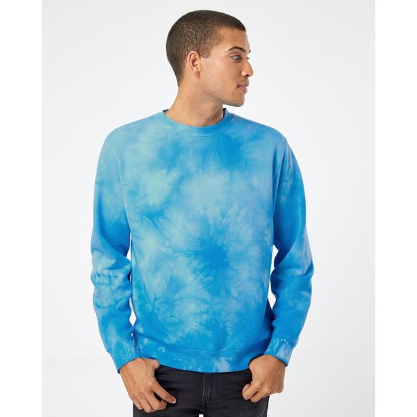 Unisex Midweight Tie-Dyed Sweatshirt