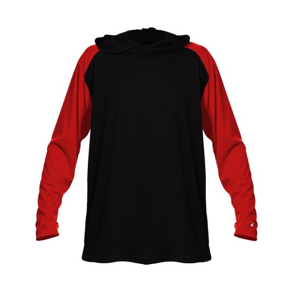 Breakout Hooded Long Sleeve T-Shirt