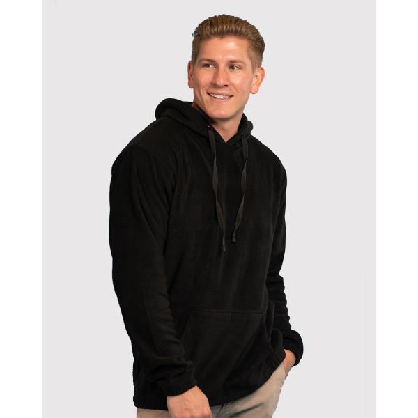 Polar Fleece Hooded Pullover