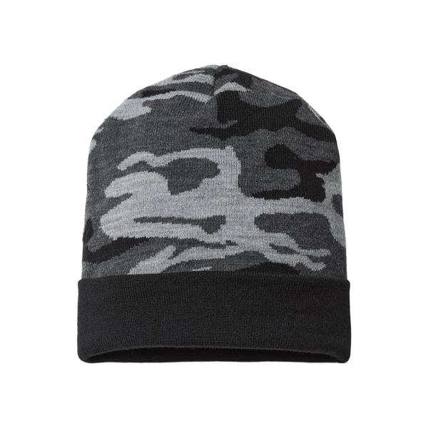 USA-Made Camo Cuffed Beanie