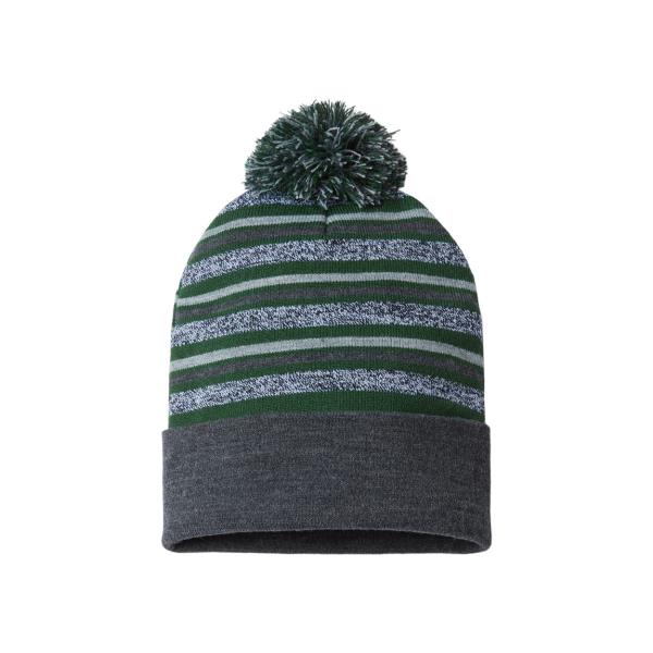 USA-Made Striped Beanie