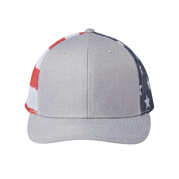 Printed Mesh Trucker Cap