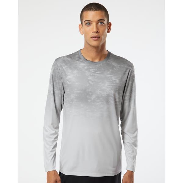 Montauk Oceanic Fade Performance Long Sleeve T-Shirt