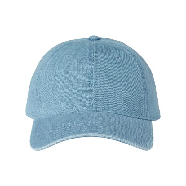 Snow Wash Denim Dad Hat