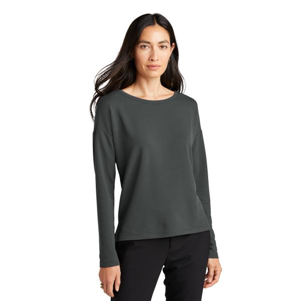 Women's Stretch Drop Shoulder Pullover