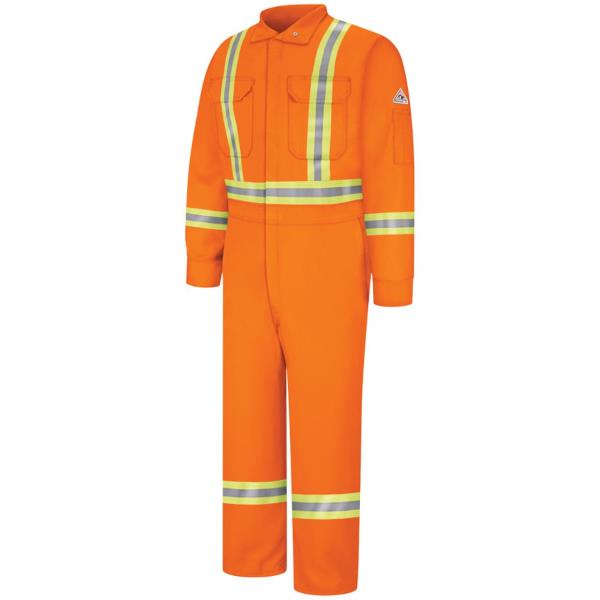 Premium Coverall with CSA Compliant Reflective Trim - EXCEL FRÂ® ComforTouchÂ®.