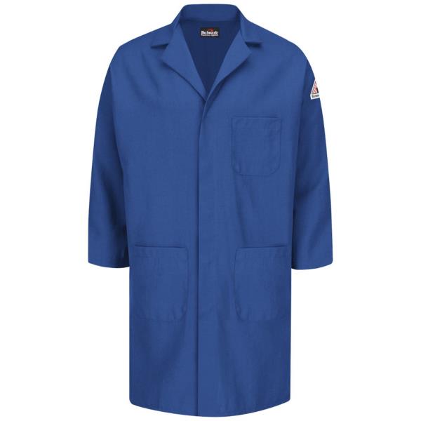 Concealed Snap Front Lab Coat - NomexÂ® IIIA - 6 oz.