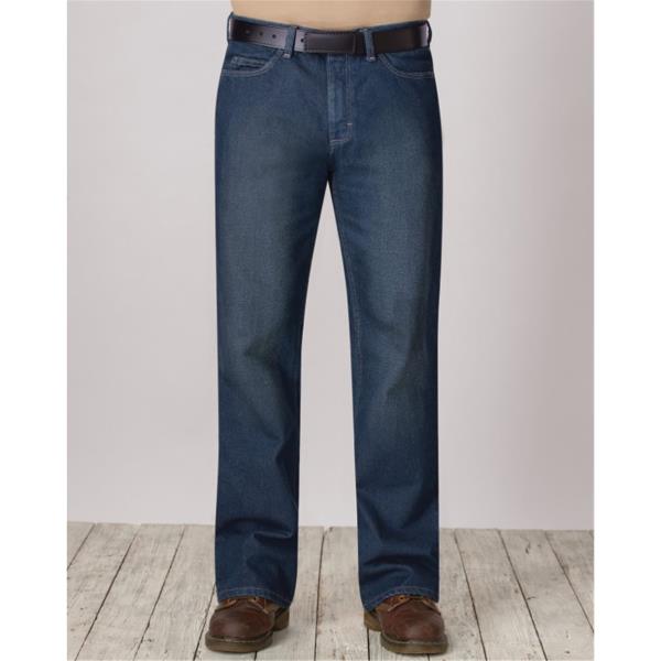 Straight Fit Sanded Denim Jean - EXCEL FRÂ® - 12.5 oz.