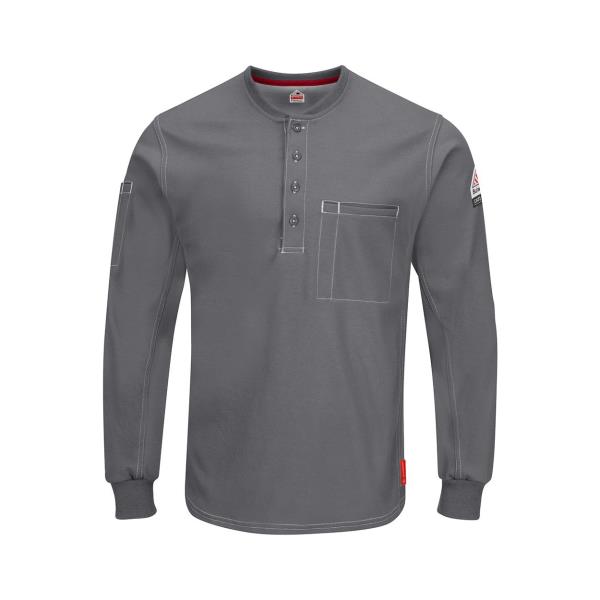 iQ SeriesÂ® Plus Long Sleeve Henley