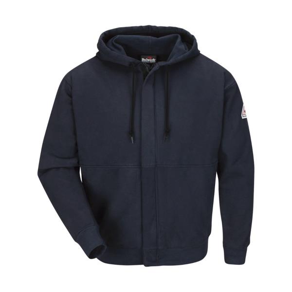 Zip-Front Hooded Sweatshirt