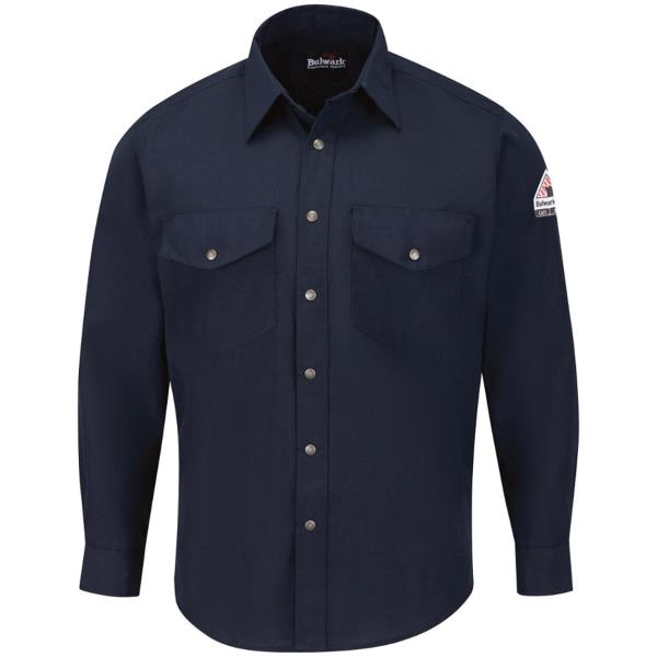 Snap-Front Uniform Shirt - NomexÂ® IIIA - 4.5 oz. - Long Sizes