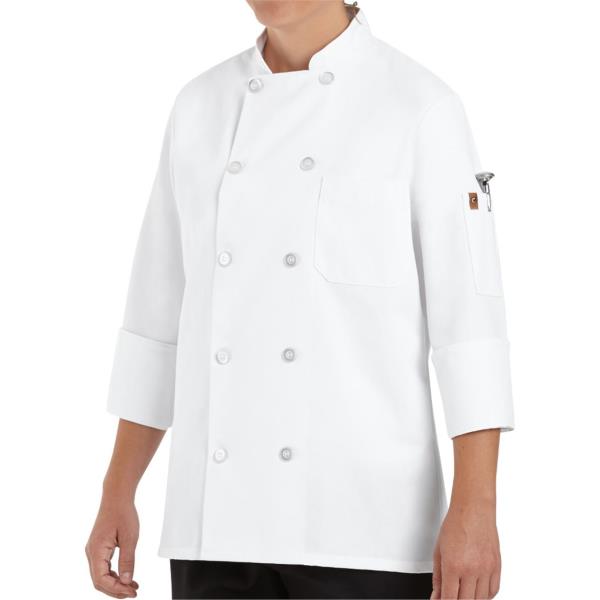 Women's Ten Button Chef Coat